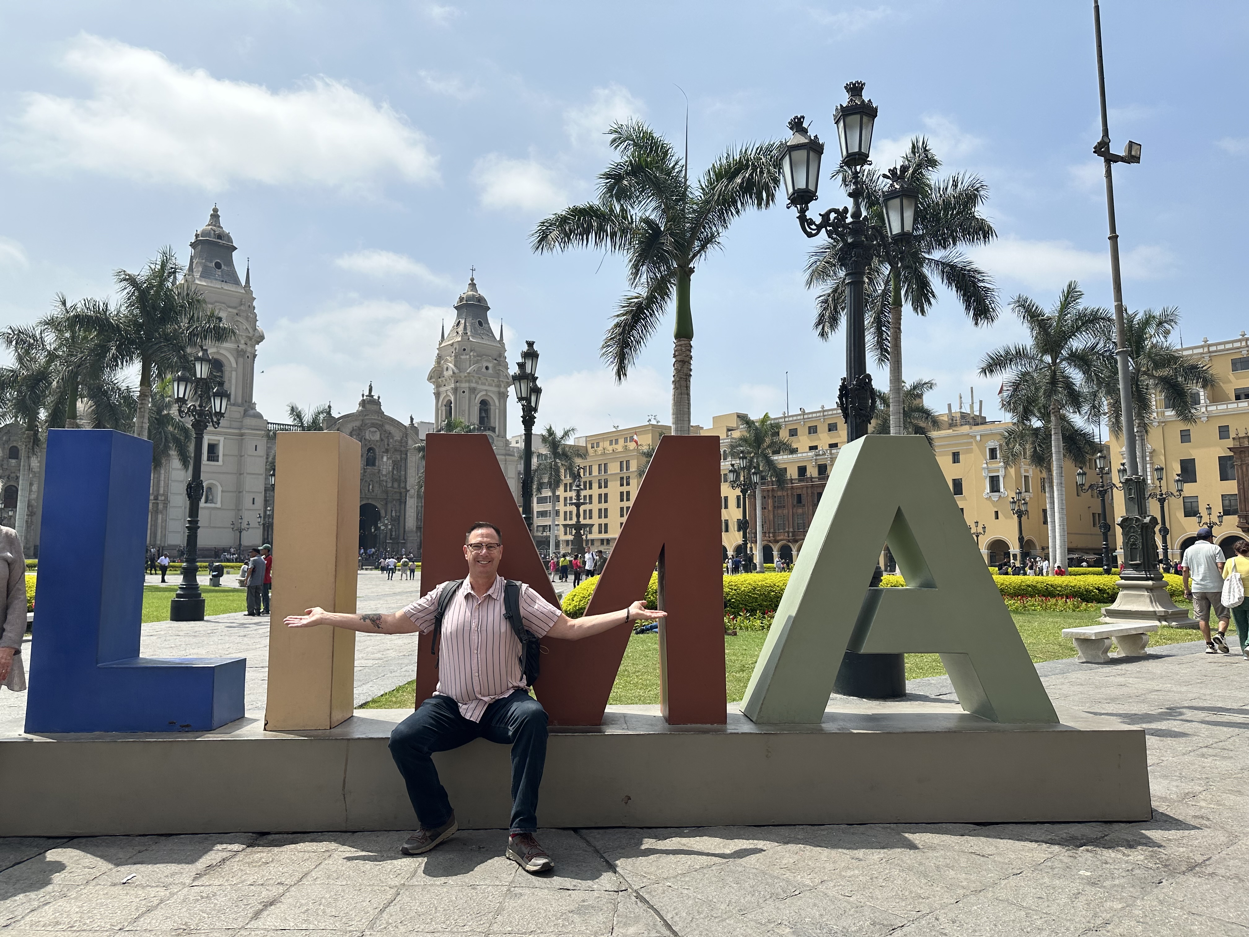 Kirk in Lima, Peru