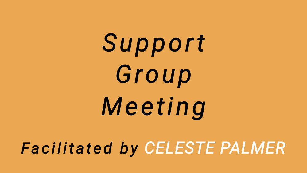 Support Group Meeting : facilitated by Celeste Palmer